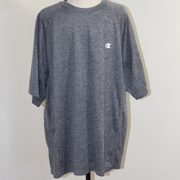 3 Champion, short sleeve  Gray, navy blue and Blue Tee shirts..... - Picture 3 of 10